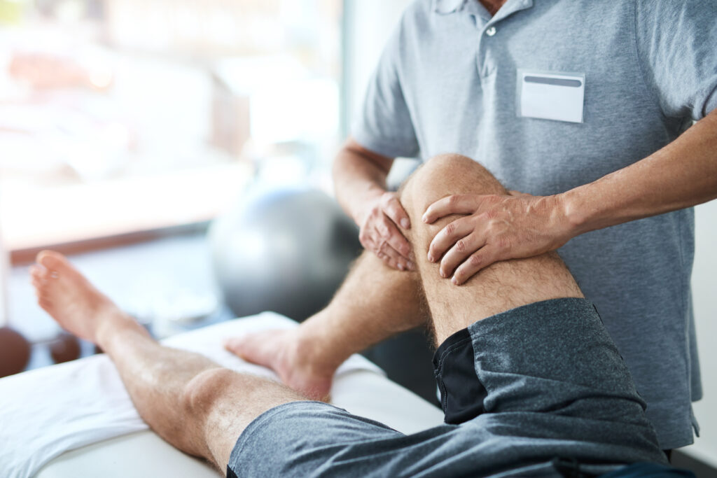 Physiotherapie des Knies